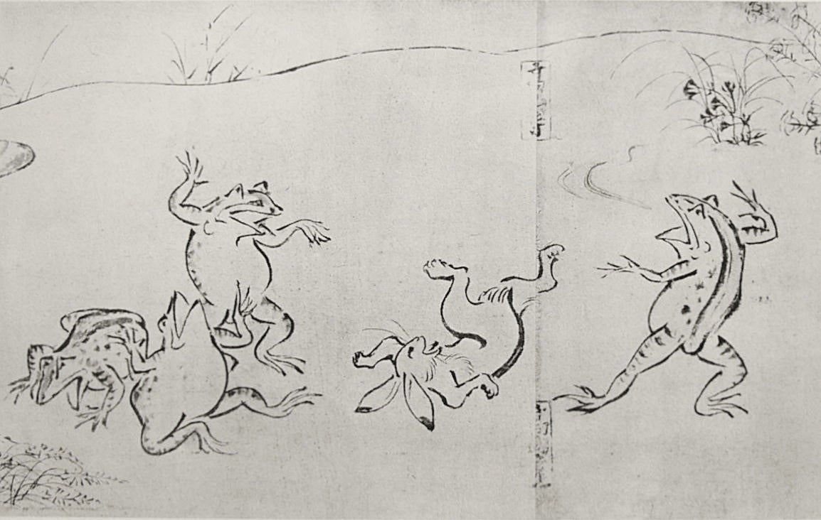 「鳥獣戯画」 – 日本史上初のマンガ