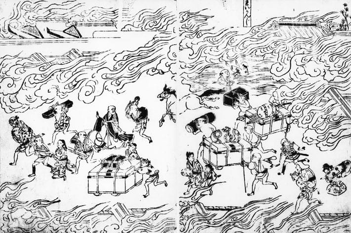 1657年の大火が近代東京に与えた影響