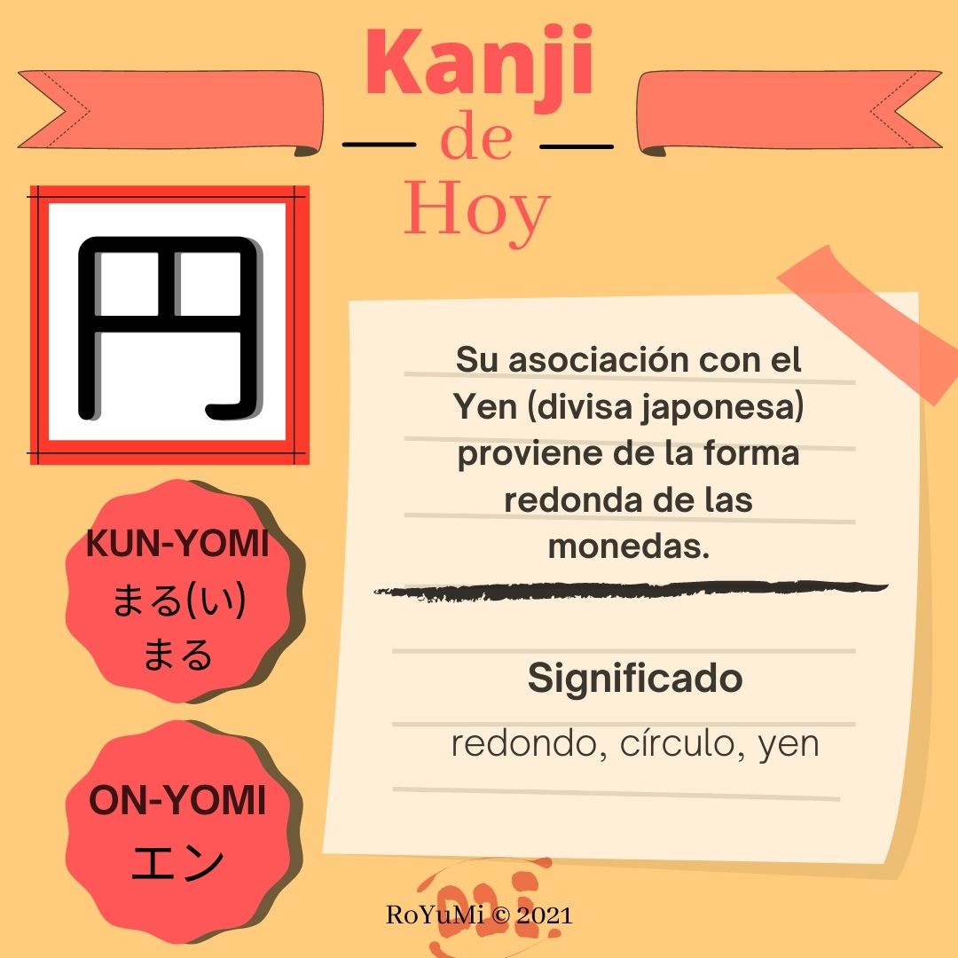 Today’s Kanji – Circle, Yen 円 (en) – Learn Japanese