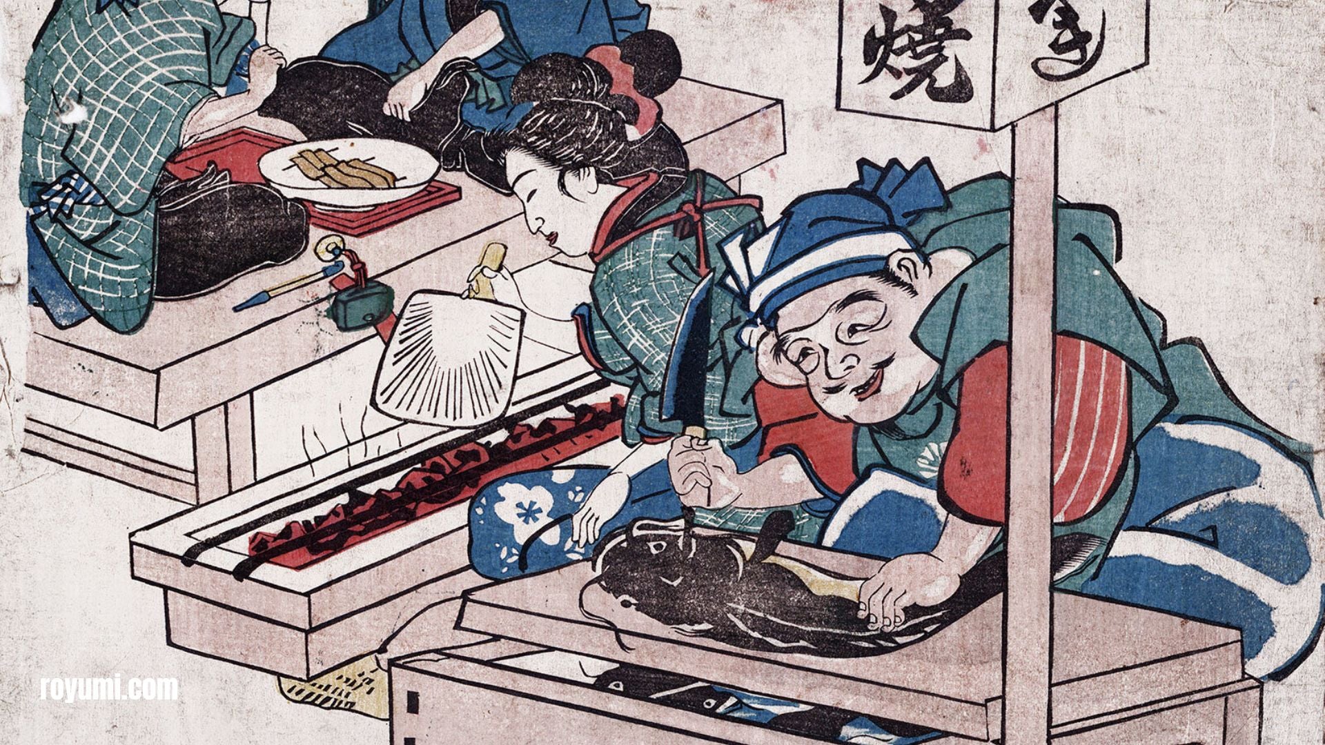狩猟から精進料理まで：仏教以前の日本の食