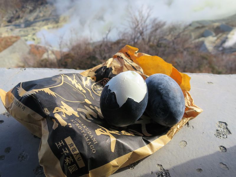 La Tradición de los Huevos Negros del Monte Hakone