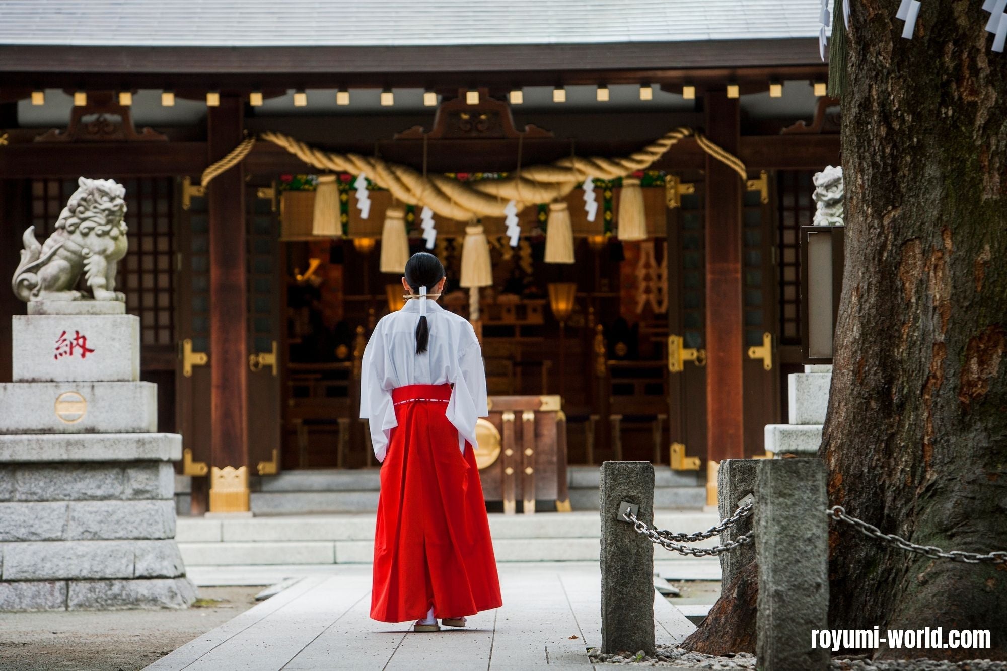 Who are the Miko in Japan?