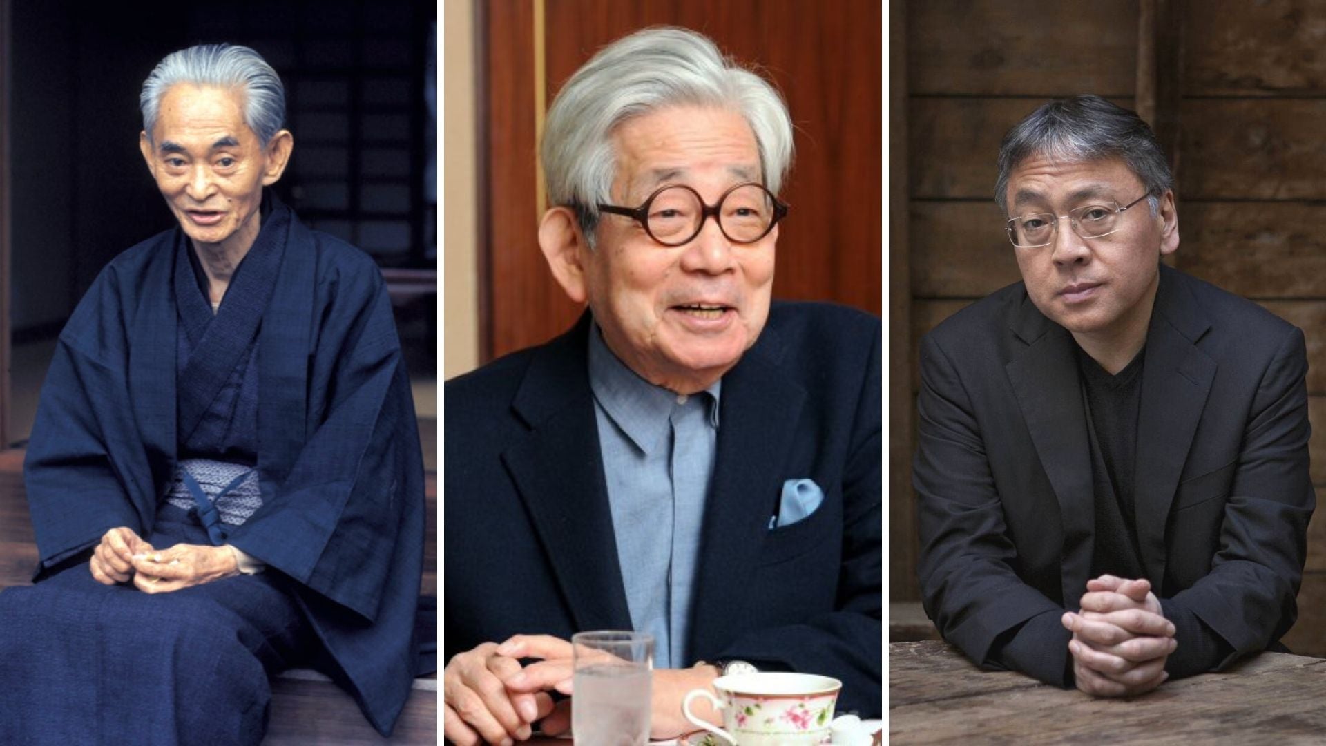 Japoneses con el Nobel de Literatura