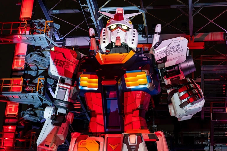 La estatua de robot de Gundam permancerá abierta por un año más