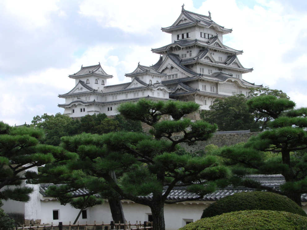 姫路城の城 白鷺