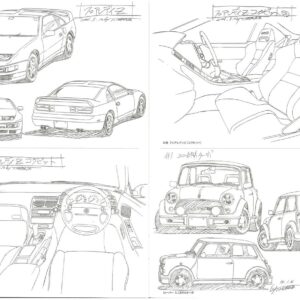 Murata Toshiharu Animation Works Reference For Drawing Automobiles / eBook - Image 4