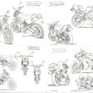 Murata Toshiharu Animation Works Reference For Drawing Automobiles / eBook - Image 6