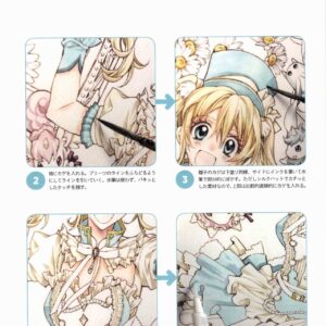 Arina Tanemura Illustration Making Book (watercolor techniques) / eBook - Image 7