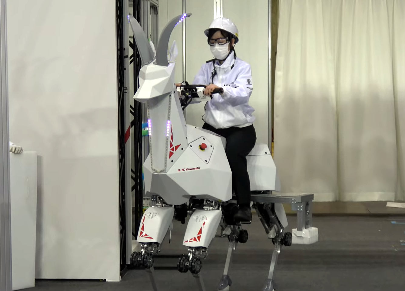 Japan Invents a Goat-Shaped Robot to Transport Heavy Loads