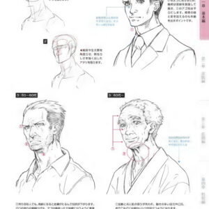 Draw in digital tools! How to draw the overflow facial expressions emotions of the characters / eBook - Image 5