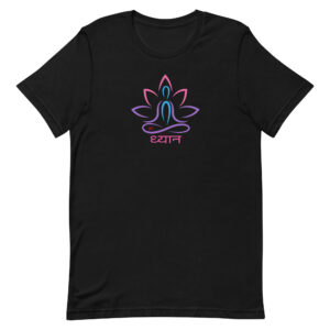 Dhyana (Meditation) - Yoga Words (black) / Unisex t-shirt