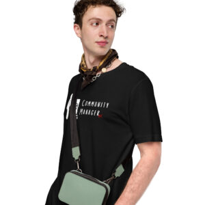 Community Manager (dark) / Unisex t-shirt - Image 6